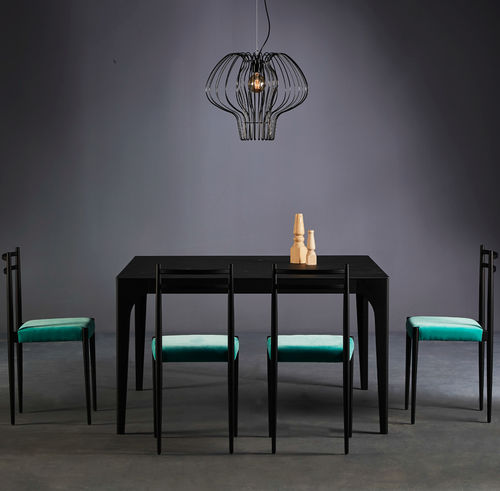 Table contemporaine - CARGO - Colico - en chêne / en chêne naturel / en grès cérame