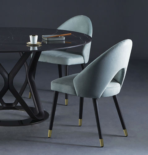 Chaise classique - EXCLUSIVE : DIANA.F - Colico - d'intérieur / en tissu / en cuir
