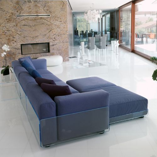 Canapé modulable - ASAMI - Colico - contemporain / d'extérieur / en tissu