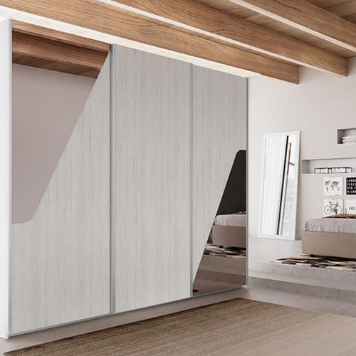 Armoire contemporaine - VOLO M103   - ColombiniCasa - en bois / à porte coulissante / contract
