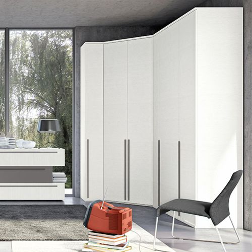 Armoire d'angle - GOLF M127   - ColombiniCasa - contemporaine / en bois laqué / à portes battantes