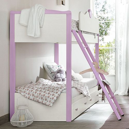 Lit superposé - ARCADIA FABY AC214 - ColombiniCasa - simple / contemporain / pour fille