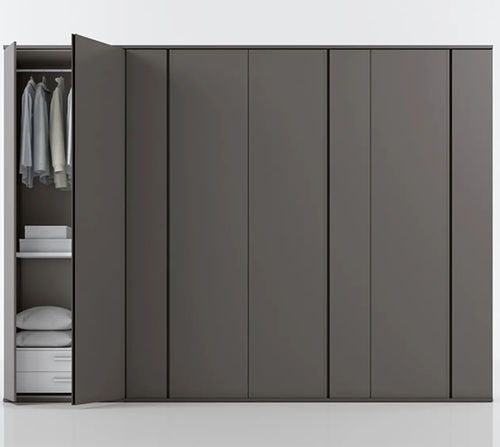 Armoire contemporaine - GOLF W106 - ColombiniCasa - en bois laqué / à portes battantes / professionnelle