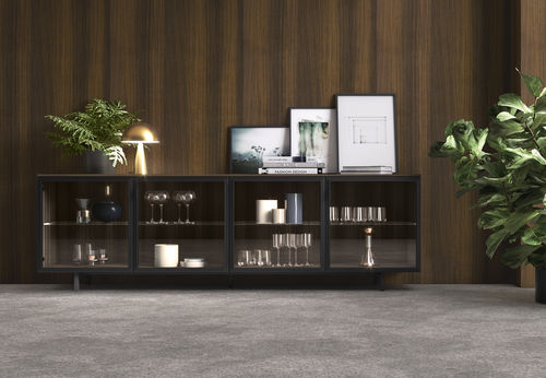 Buffet contemporain - VITALYTY LUCE SUNRISE - ColombiniCasa - en mélaminé / modulable / vitré