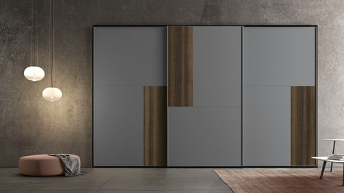 Armoire contemporaine - VITALYTY MOSAICO  - ColombiniCasa - en mélaminé / à porte coulissante / professionnelle