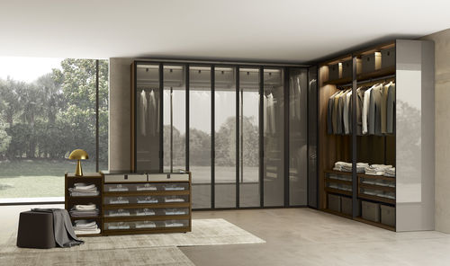 Dressing d'angle - VITALITY SUNRISE - ColombiniCasa - modulable / contemporain / en bois