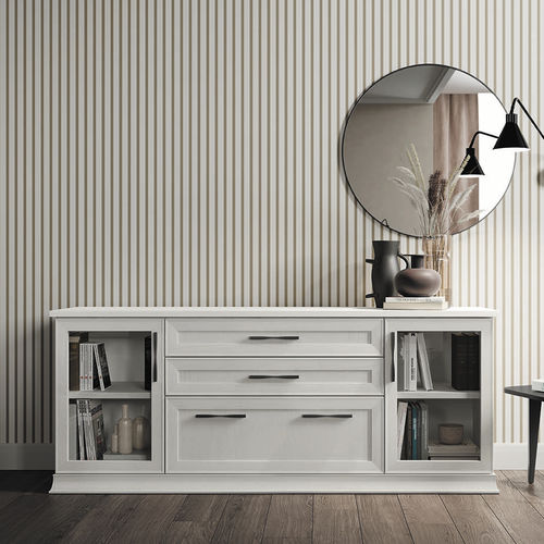 Buffet classique - ARCADIA ES07 - ColombiniCasa - en bois laqué / vitré / professionnel