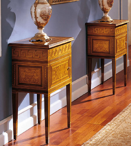 Table d'appoint de style Biedermeier - 224 - Colombo Mobili - en frêne / rectangulaire / résidentielle