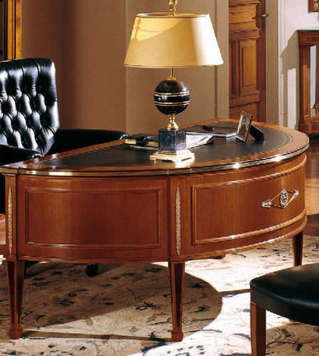 Bureau de style Empire - 163 - Colombo Mobili - en noyer