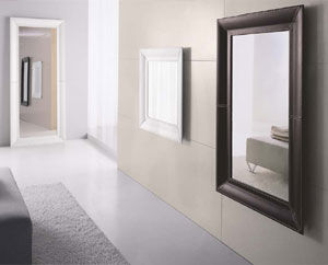Miroir mural - ESTASY - Compar - contemporain / rectangulaire / en bois