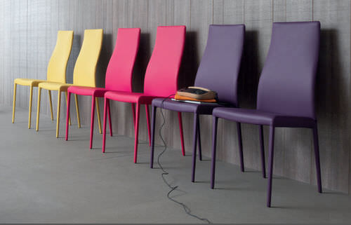 Chaise contemporaine - MARILYN - Compar - en cuir / résidentielle / sans accoudoirs