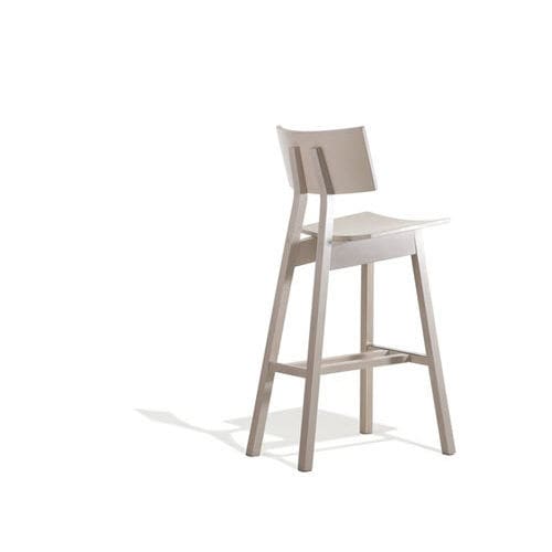 Chaise de bar contemporaine - 30X30 - Concepta - d'intérieur / en hêtre / professionnelle