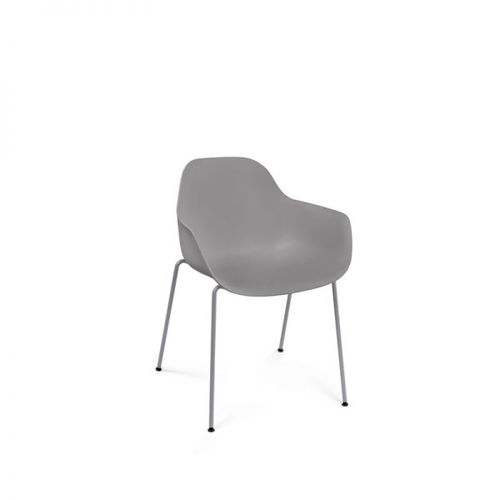 Chaise contemporaine - Pola Round - Crassevig - d'intérieur / d'extérieur / en polypropylène