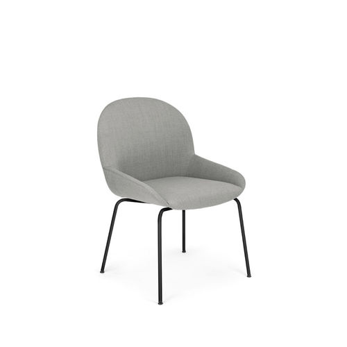 Chaise contemporaine - Elba  - Crassevig - d'intérieur / en tissu / avec piètement en aluminium