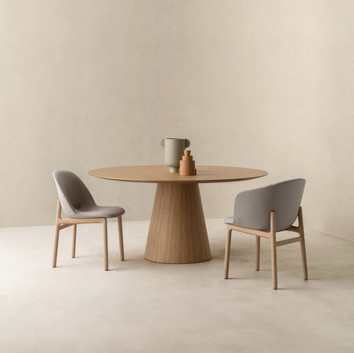 Chaise contemporaine - Tusca - Crassevig - d'intérieur / en tissu / en mousse