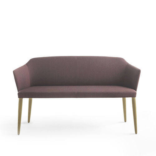 Banquette haute - Axel 80B/4W - Crassevig - contemporaine / en tissu / avec piètement en bois massif