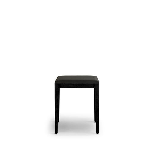 Tabouret contemporain - Anna - Crassevig - en contreplaqué / avec piètement en bois massif / avec repose-pieds