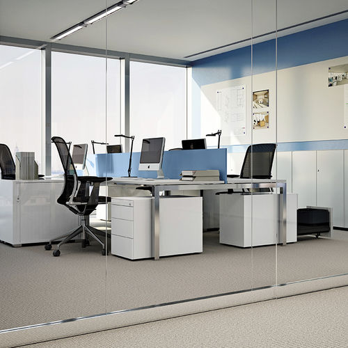 Caisson de bureau en acier - PROFESSIONAL - Dieffebi - à 3 tiroirs / à 2 tiroirs / à roulettes