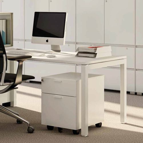 Caisson de bureau en acier - FLEX - Dieffebi - à 3 tiroirs / à 2 tiroirs / à roulettes