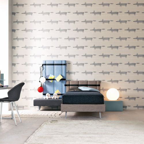 Chambre d'enfant blanche - 146 - Doimo Cityline - bleue / en bois / pour garçon