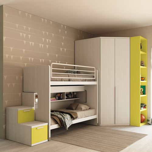 Lit superposé - 190 - Doimo Cityline - simple / contemporain / pour enfant