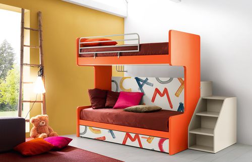 Lit superposé - 161 - Doimo Cityline - simple / contemporain / pour enfant