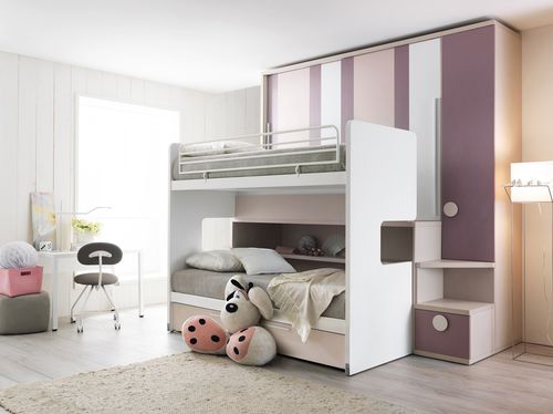 Lit superposé - 155 - Doimo Cityline - simple / contemporain / pour enfant