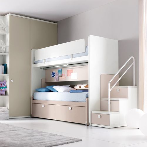 Lit superposé - 172 - Doimo Cityline - simple / contemporain / pour enfant