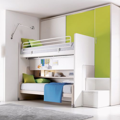 Lit superposé - 302 - Doimo Cityline - simple / contemporain / pour enfant