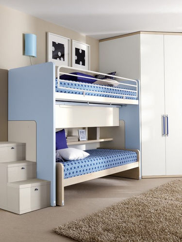 Lit superposé -  906 - Doimo Cityline - simple / contemporain / pour enfant