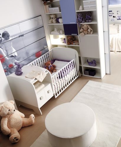 Chambre d'enfant blanche - 201 - Doimo Cityline - en bois / pour bébé