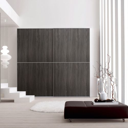 Armoire d'angle - LORD - Doimo Cityline - contemporaine / en bois / à porte coulissante