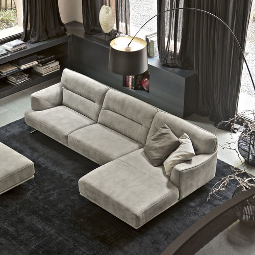 Canapé modulable - SLY - Doimo Salotti - d'angle / design original / de salon