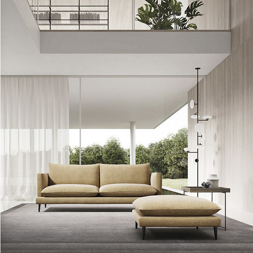 Canapé modulable - Klint - Doimo Salotti - d'angle / contemporain / en tissu