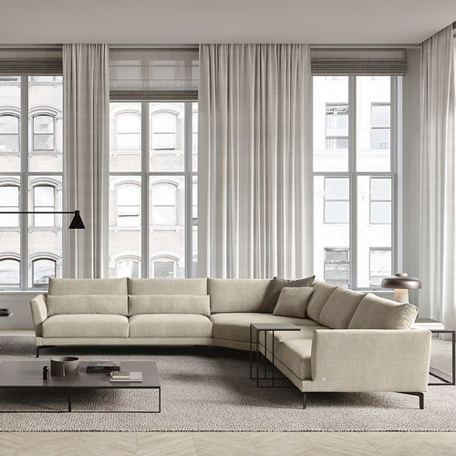 Canapé modulable - Elton - Doimo Salotti - d'angle / contemporain / de salon