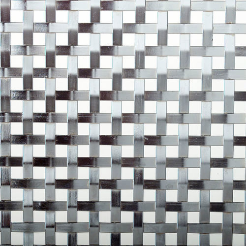 Toile métallique tissée en acier inoxydable - QUAD 907 - LOCKER Group - pour façade / à maille carrée