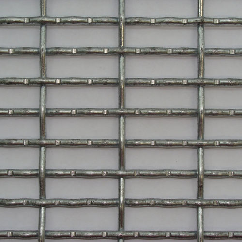 Toile métallique tissée en aluminium - IKON 511 - LOCKER Group - pour façade / à maillage long