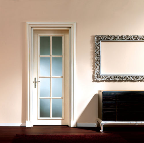 Porte d'intérieur - VASARI - Elledue srl - en bois / battante / vitrée