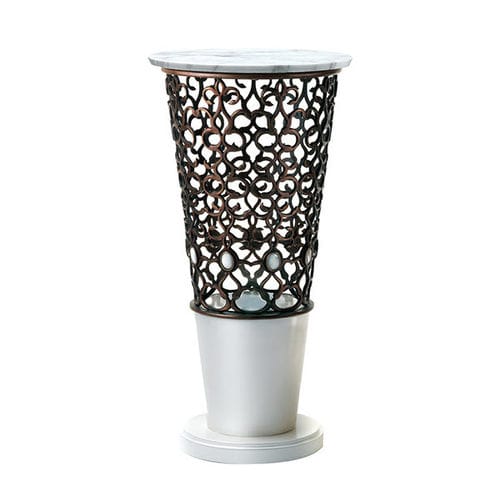 Piédestal classique - SARAYA AV 640 - Elledue srl - en marbre / en métal