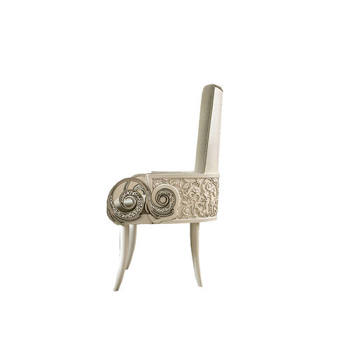 Chaise de salle à manger classique - SARAYA LA 624 - Elledue srl - d'intérieur / en tissu / avec piètement en bois