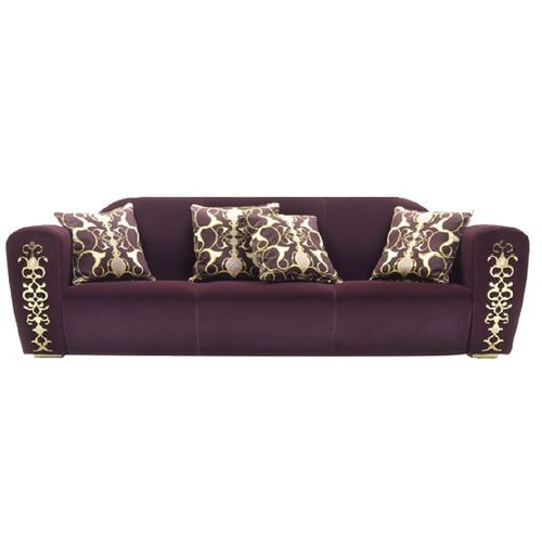 Canapé contemporain - SARAYA S 663 - Elledue srl - en tissu / violet / 2 places