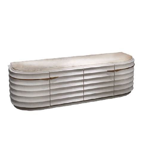 Meuble TV contemporain - AQVILA AH 851 - Elledue srl - en bois / en marbre