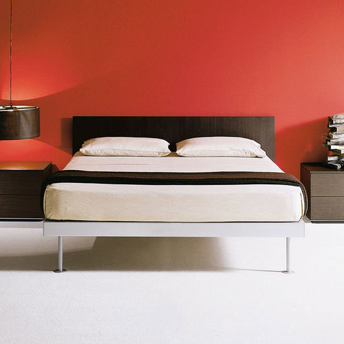 Lit double - FILIPPO - Emmebi Industria Mobili - contemporain / avec tête de lit tapissée / en tissu