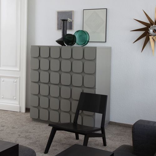 Commode contemporaine - SORRENTO - Emmemobili - en bois / en bois laqué / non spécifié