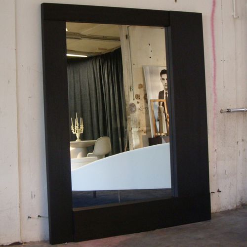 Miroir mural - LILIAN - Emmemobili - sur pied / contemporain / rectangulaire