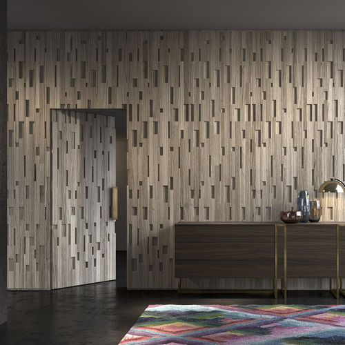 Panneau décoratif mural - STELINES    - Emmemobili - en bois / texturé
