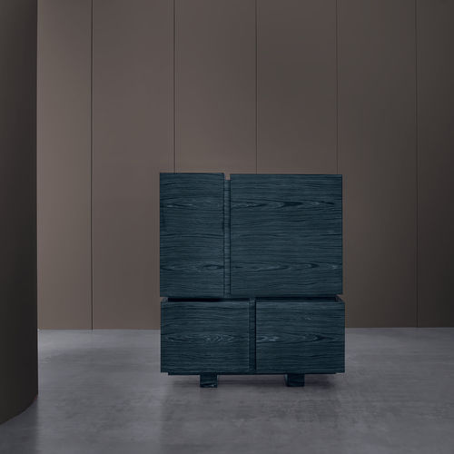 Buffet haut - BLOCK - Emmemobili - contemporain / en chêne / en noyer