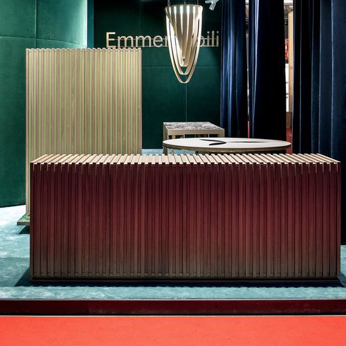 Buffet contemporain - BARS - Emmemobili - en chêne / en noyer / par Ferruccio Laviani