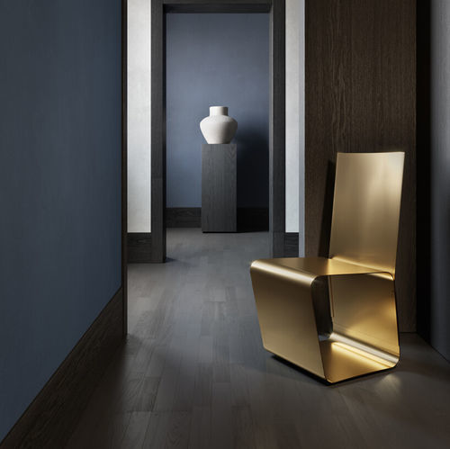 Chaise contemporaine - KIA - Emmemobili - d'intérieur / en chêne / en contreplaqué moulé