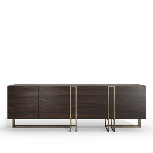 Buffet contemporain - CAGE  - Emmemobili - en chêne / en noyer / en cerisier